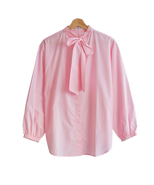 セール】リボンタイバルーンスリーブブラウス（シャツ/ブラウス