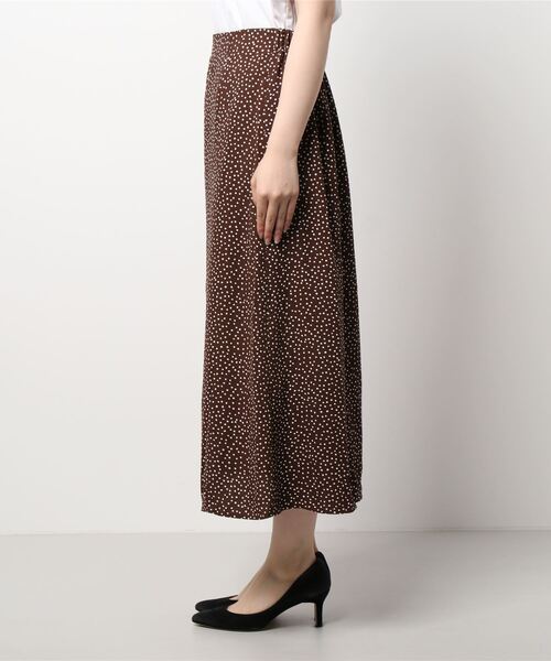Lugnoncure（ルノンキュール）の「ドットマーメイドスカート（スカート・レディース・ブラック/ブラウン/マスタード・ﾌﾘ-）」の4枚目の写真