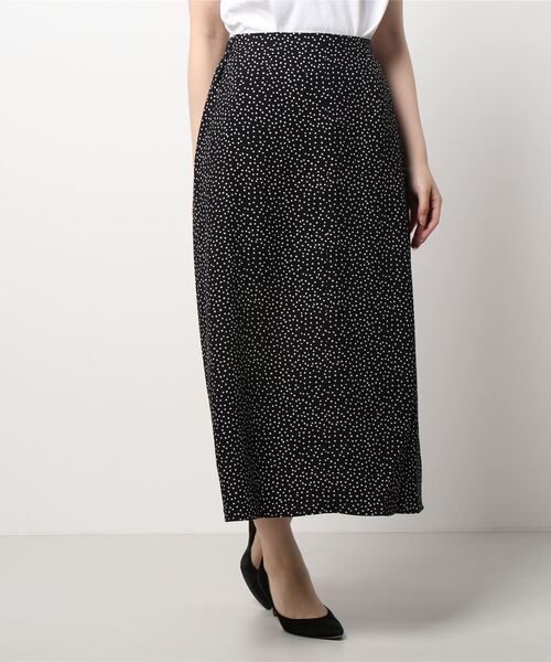 Lugnoncure（ルノンキュール）の「ドットマーメイドスカート（スカート・レディース・ブラック/ブラウン/マスタード・ﾌﾘ-）」の7枚目の写真