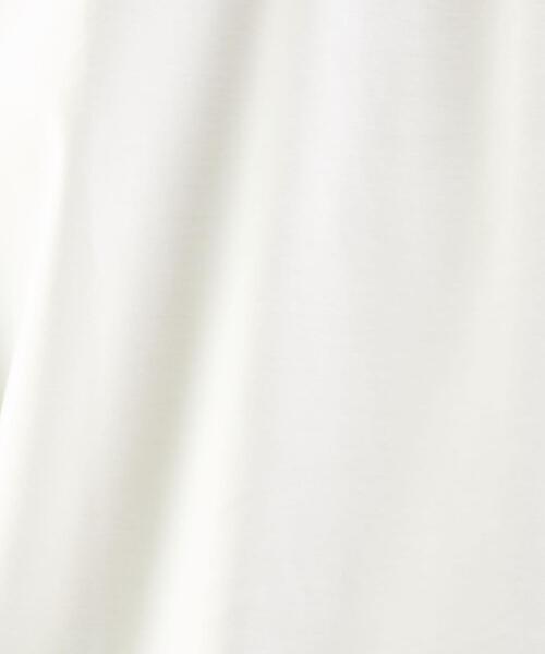 green label relaxing（グリーンレーベルリラクシング）の「クリーン ポンチ クルーネック 長袖 カットソー -抗菌- OVLG（Tシャツ/カットソー・メンズ・ブラック/オフホワイト/ダークグレー/ロイヤルブルー・S/M/L/XL/2XL）」の6枚目の写真