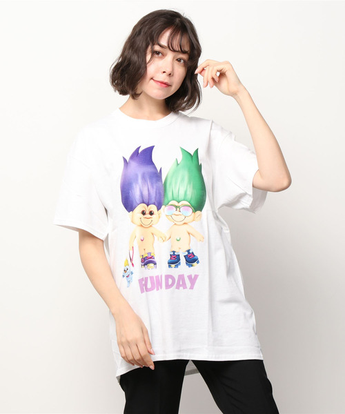 Trollsxland Roller Skate Tee Tシャツ カットソー Land By Milkboy ランドバイミルクボーイ のファッション通販 Zozotown