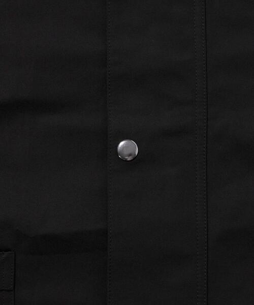 green label relaxing（グリーンレーベルリラクシング）の「【WEB限定】＜GLR or＞ハンターオーバー コート ジャケット -ユニセックス-（ミリタリージャケット・メンズ・ブラック/オリーブ・L/S/M）」の4枚目の写真