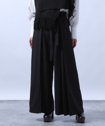 HARE | フロントタックワイドパンツ(HARE)(スラックス)