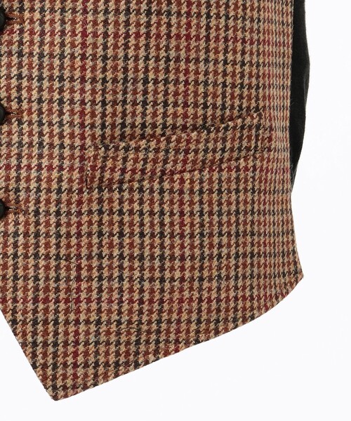 J.PRESS（ジェイプレス）の「LAVEROCK TWEED ヘリンボンツイード サドルベスト（ベスト・メンズ・グレー系1/ベージュ系3/ネイビー系1・MEDIUM/X-LARGE/LARGE）」の13枚目の写真