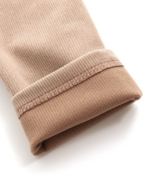 Seraph（セラフ）の「ダブルガーゼスカートパンツ（その他パンツ・キッズ・ベージュ/ブラック/チャコール/オレンジ・90/95/100/110/120/130/140）」の6枚目の写真