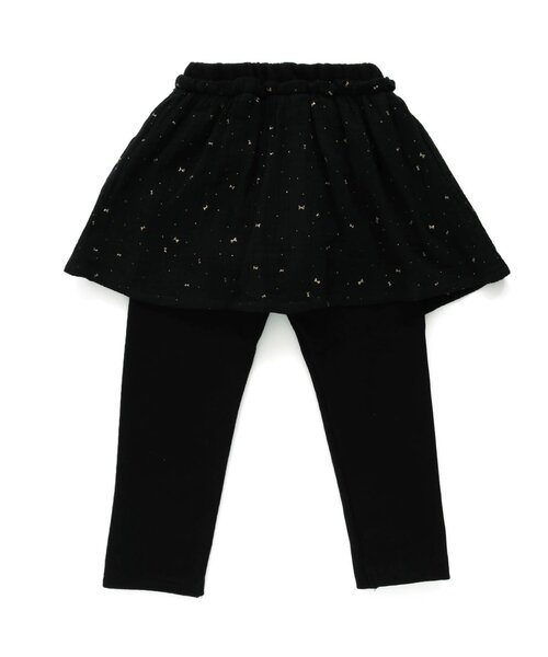 Seraph（セラフ）の「ダブルガーゼスカートパンツ（その他パンツ・キッズ・ベージュ/ブラック/チャコール/オレンジ・90/95/100/110/120/130/140）」の15枚目の写真