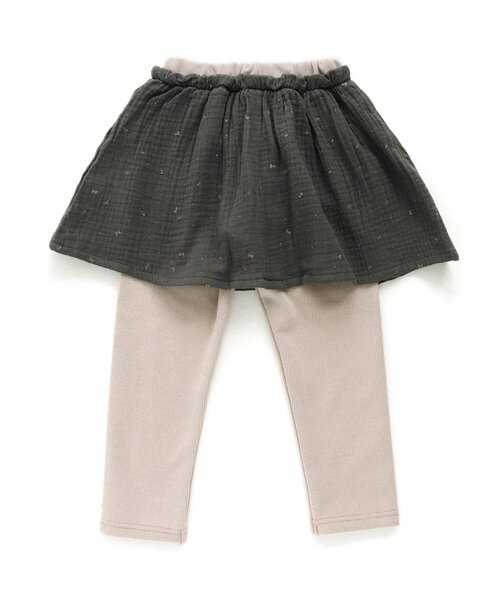 Seraph（セラフ）の「ダブルガーゼスカートパンツ（その他パンツ・キッズ・ベージュ/ブラック/チャコール/オレンジ・90/95/100/110/120/130/140）」の10枚目の写真