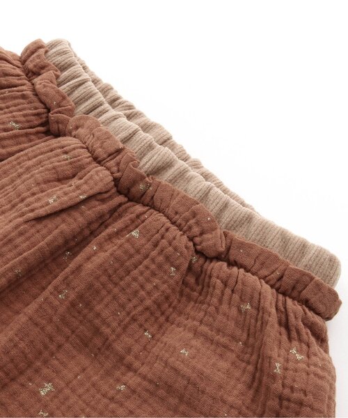 Seraph（セラフ）の「ダブルガーゼスカートパンツ（その他パンツ・キッズ・ベージュ/ブラック/チャコール/オレンジ・90/95/100/110/120/130/140）」の13枚目の写真