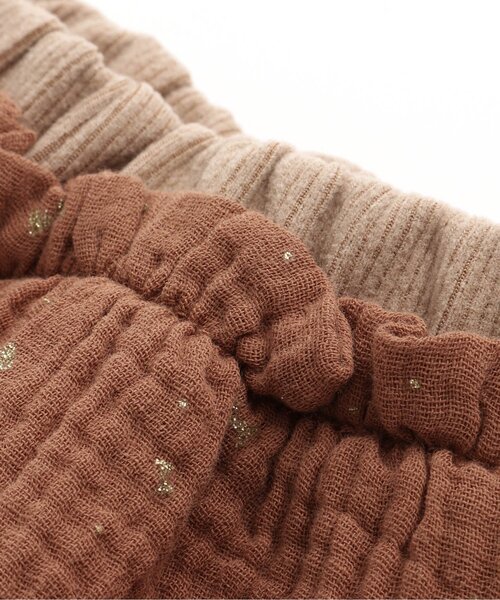 Seraph（セラフ）の「ダブルガーゼスカートパンツ（その他パンツ・キッズ・ベージュ/ブラック/チャコール/オレンジ・90/95/100/110/120/130/140）」の17枚目の写真