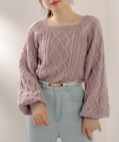 OLIVE des OLIVE（オリーブデオリーブ）の「パールベルト（ベルト・レディース・オフホワイト/ダークベージュ・FREE）」の5枚目の写真