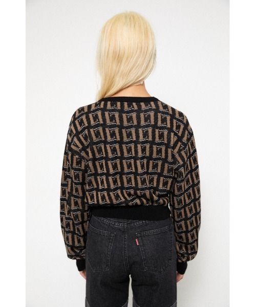 LAGUA GEM（ラグアジェム）の「MONOGRAM KNIT TOPS（ニット