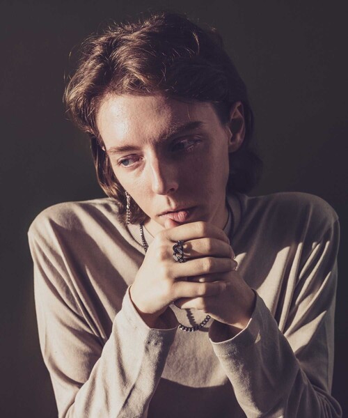 and cloud（アンドクラウド）の「Gradation Ring M（リング・レディース・ブラック/イエローゴールド/シルバー・L/M）」の22枚目の写真