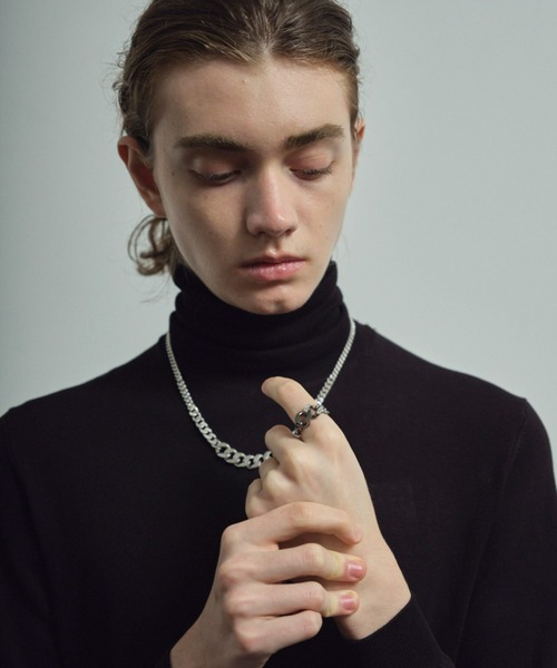 and cloud（アンドクラウド）の「Gradation Ring M（リング・レディース・ブラック/イエローゴールド/シルバー・L/M）」の11枚目の写真