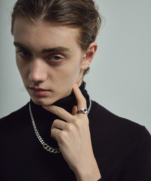 and cloud（アンドクラウド）の「Gradation Ring M（リング・レディース・ブラック/イエローゴールド/シルバー・L/M）」の12枚目の写真