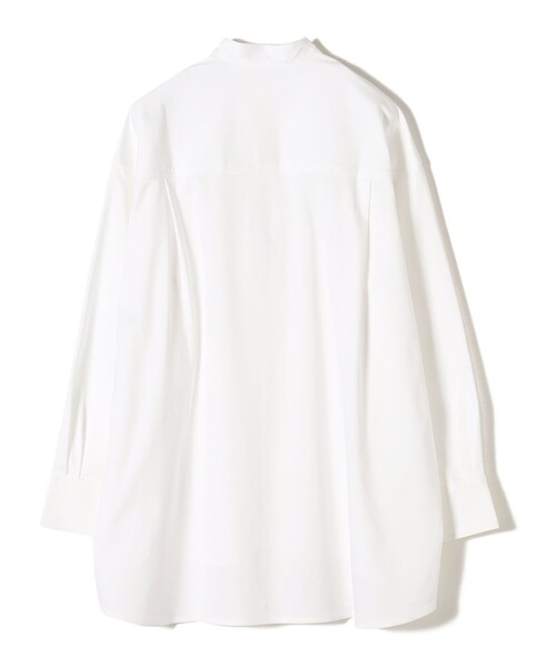 J.C.M（ジェーシーエム）の「J.C.M:バンドカラーカットソー（Tシャツ/カットソー・レディース・ホワイト・ONE SIZE）」の3枚目の写真
