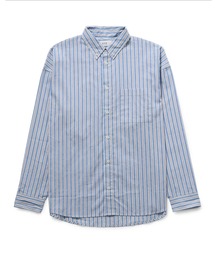 【アウトレット店舗・WEB限定】ストライプBDBIGシャツ