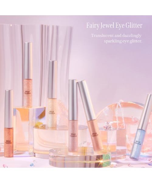Milk Touch（ミルクタッチ）の「フェアリージュエルアイグリッター（アイシャドウ・レディース・Aurora White Jewelry/Pink Splash Jewelry/Coral Crush Jewelry/Snow Prism Jewelry（限定色）/Snow Prism Jewelry/Dreaming Shell Jewelry/Blooming Sea Jewelry・FREE）」の22枚目の写真