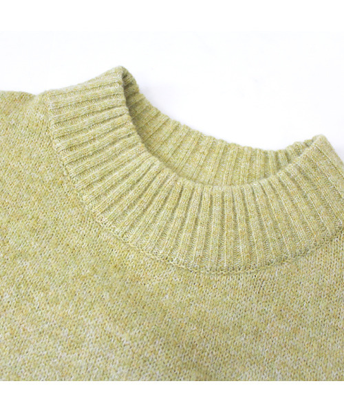 MODE ROBE（モードローブ）の「オーバーサイズニット（ニット/セーター・レディース・チャコールグレー/ベージュ/パープル/イエロー/アイボリー・FREE）」の9枚目の写真