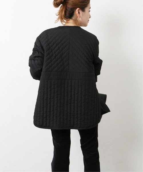 JOURNAL STANDARD(ジャーナルスタンダード)の「イレギュラーキルティングミドルブルゾン◆2(ブルゾン・レディース・ブラック/グレー・FREE)」の9枚目の写真