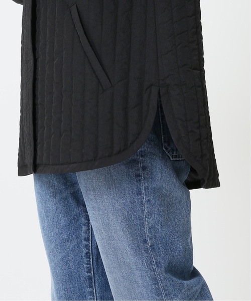 JOURNAL STANDARD(ジャーナルスタンダード)の「イレギュラーキルティングミドルブルゾン◆2(ブルゾン・レディース・ブラック/グレー・FREE)」の4枚目の写真