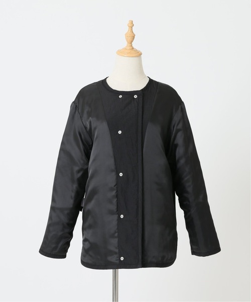 JOURNAL STANDARD(ジャーナルスタンダード)の「イレギュラーキルティングミドルブルゾン◆2(ブルゾン・レディース・ブラック/グレー・FREE)」の18枚目の写真