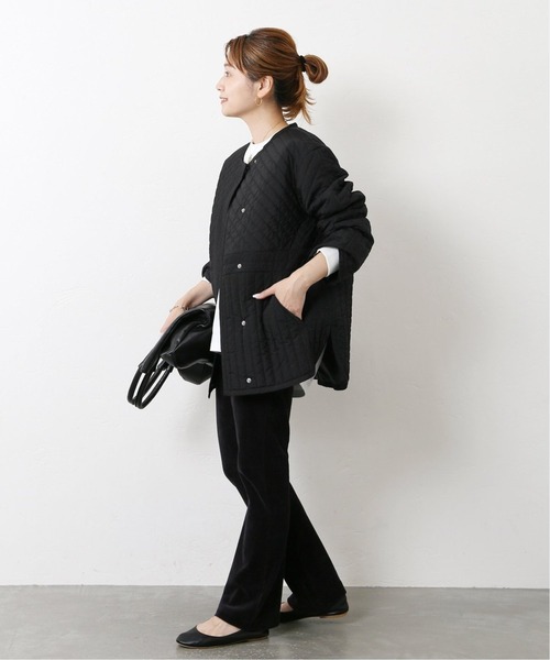 JOURNAL STANDARD(ジャーナルスタンダード)の「イレギュラーキルティングミドルブルゾン◆2(ブルゾン・レディース・ブラック/グレー・FREE)」の22枚目の写真