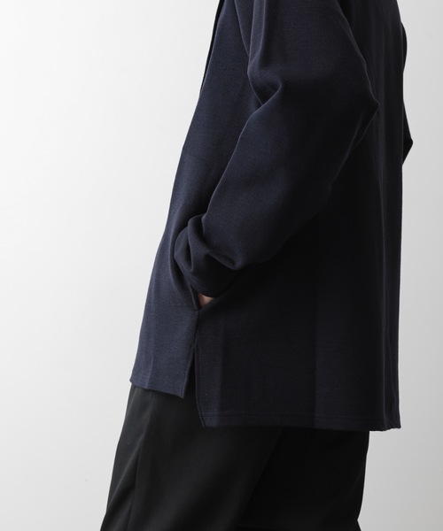 ato(アトウ)の「TURTLENECK PULL-OVER(Tシャツ/カットソー・メンズ・ブラック/ネイビー/ライトベージュ・46/48)」の9枚目の写真