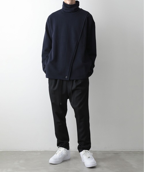 ato(アトウ)の「TURTLENECK PULL-OVER(Tシャツ/カットソー・メンズ・ブラック/ネイビー/ライトベージュ・46/48)」の16枚目の写真