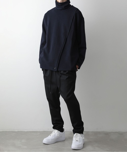 ato(アトウ)の「TURTLENECK PULL-OVER(Tシャツ/カットソー・メンズ・ブラック/ネイビー/ライトベージュ・46/48)」の17枚目の写真