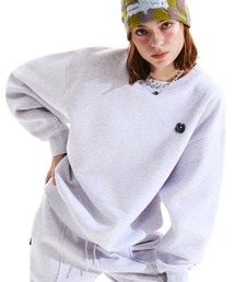 SCULPTOR | Micro Monogram Soft Swesatshirt /マイクロモノグラムソフトスウェットシャツ(スウェット)