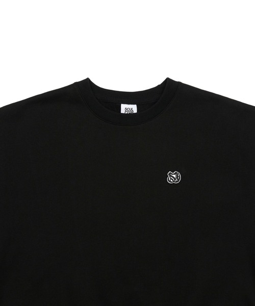SCULPTOR（スカルプター）の「Micro Monogram Soft Swesatshirt /マイクロモノグラムソフトスウェットシャツ（スウェット・レディース・ブラック/ホワイト系その他・FREE）」の7枚目の写真