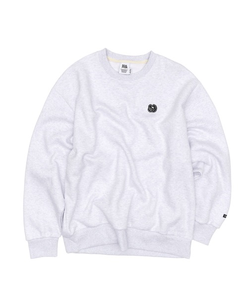 SCULPTOR（スカルプター）の「Micro Monogram Soft Swesatshirt /マイクロモノグラムソフトスウェットシャツ（スウェット・レディース・ブラック/ホワイト系その他・FREE）」の4枚目の写真