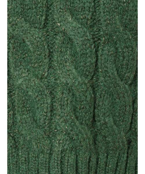 EVRIS（エヴリス）の「ショートラメケーブルニット（ニット/セーター・レディース・グリーン/ホワイト/ブラック・FREE）」の22枚目の写真