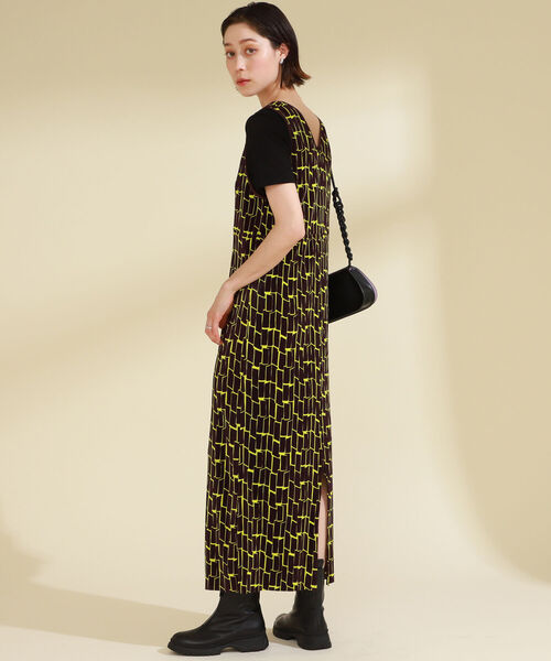 Ray BEAMS（レイビームス）の「Ray BEAMS / オーバル ミニ バッグ（トートバッグ・レディース・ブラック/オレンジ/ラベンダー・ONE SIZE）」の5枚目の写真