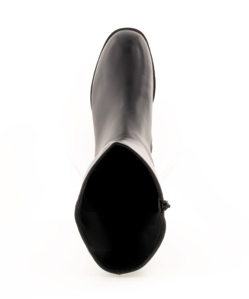 RANDA（ランダ）の「ストレスフリー/晴雨兼用 ソフト ローヒールロングブーツ（ブーツ・レディース・ブラック/ダークブラウン・S/M/L/LL）」の7枚目の写真