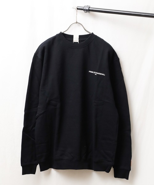 FRANKLIN & MARSHALL(フランクリンマーシャル)の「【Kt】【it】【FRANKLIN&MARSHALL】PRINTSWT - プリントスウェット(スウェット・レディース・ブラック/ベージュ/グレー・LARGE/MEDIUM/X-LARGE)」の2枚目の写真