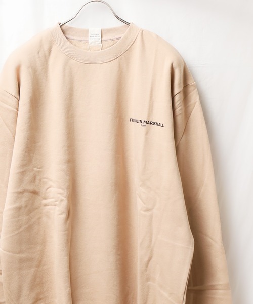 FRANKLIN & MARSHALL(フランクリンマーシャル)の「【Kt】【it】【FRANKLIN&MARSHALL】PRINTSWT - プリントスウェット(スウェット・レディース・ブラック/ベージュ/グレー・LARGE/MEDIUM/X-LARGE)」の4枚目の写真