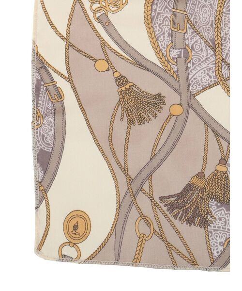 RESEXXY（リゼクシー）の「チェーンパターンスカーフ（バンダナ/スカーフ・レディース・ベージュ/ピンク・FREE）」の6枚目の写真