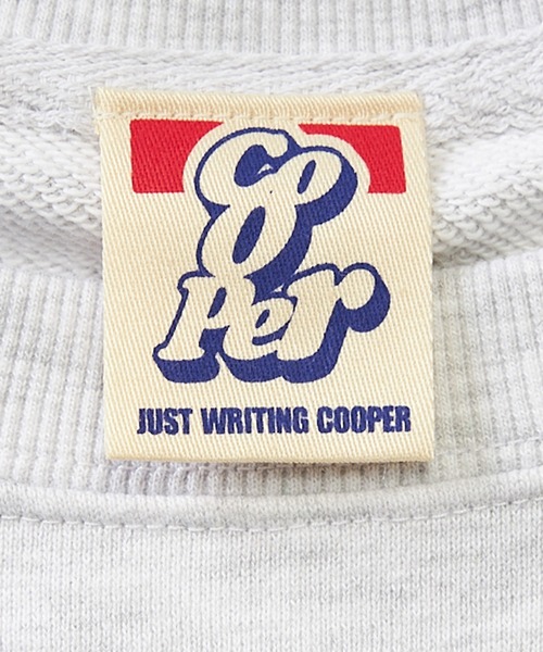 WHO'S WHO gallery（フーズフーギャラリー）の「COOPERカンパニーロゴスウェットクルー（スウェット・メンズ・アッシュグレー/ブラック/ホワイト/ネイビー・FREE）」の5枚目の写真