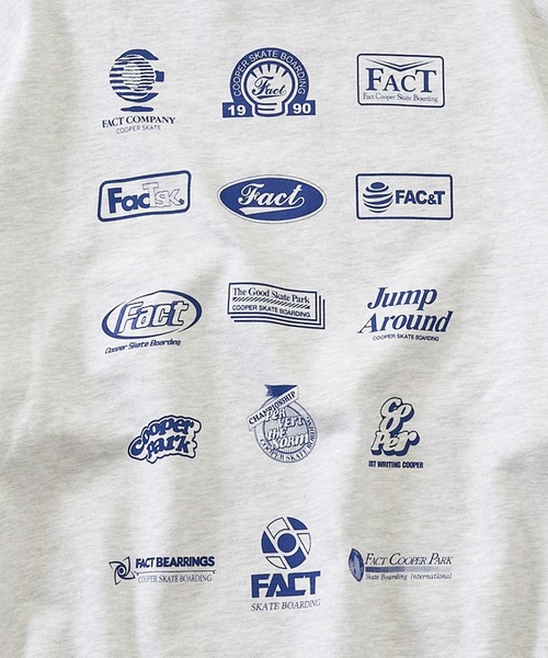 WHO'S WHO gallery（フーズフーギャラリー）の「COOPERカンパニーロゴスウェットクルー（スウェット・メンズ・アッシュグレー/ブラック/ホワイト/ネイビー・FREE）」の8枚目の写真