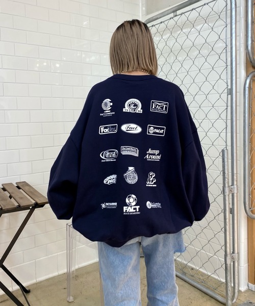 WHO'S WHO gallery（フーズフーギャラリー）の「COOPERカンパニーロゴスウェットクルー（スウェット・メンズ・アッシュグレー/ブラック/ホワイト/ネイビー・FREE）」の18枚目の写真