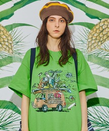 AlexanderLeeChang | AlexanderLeeChang アレキサンダーリーチャン / ELECT T グラフィックプリントビッグシルエットTシャツ / AC012207(Tシャツ/カットソー)