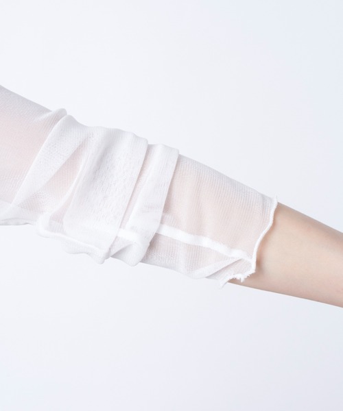 MAISON BREEZE（メゾンブリーズ）の「【MAISON BREEZE】ボトルネックシアーカットソー KNF（Tシャツ/カットソー・レディース・ホワイト/ブラック/グレー/アイボリー・FREE）」の11枚目の写真