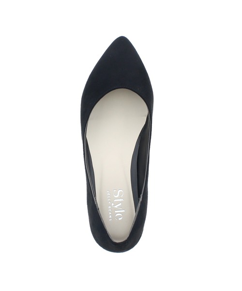 JELLY BEANS（ジェリービーンズ）の「【WEB限定】プレーンアーモンドトゥパンプス(217-217)JELLY BEANS(ジェリービーンズ)（パンプス・レディース・ライトグレー/ブラック/ブラック系その他・23/22.5/25/24.5/24/23.5/22）」の6枚目の写真