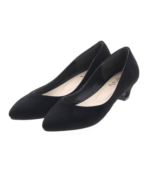 JELLY BEANS（ジェリービーンズ）の「【WEB限定】プレーンアーモンドトゥパンプス(217-217)JELLY BEANS(ジェリービーンズ)（パンプス・レディース・ライトグレー/ブラック/ブラック系その他・23/22.5/25/24.5/24/23.5/22）」の9枚目の写真