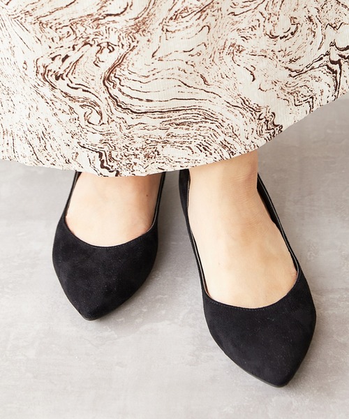 JELLY BEANS（ジェリービーンズ）の「【WEB限定】プレーンアーモンドトゥパンプス(217-217)JELLY BEANS(ジェリービーンズ)（パンプス・レディース・ライトグレー/ブラック/ブラック系その他・23/22.5/25/24.5/24/23.5/22）」の10枚目の写真