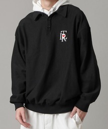 SPINNS | 【ゆったりシルエット】インサイドアウト TLR刺繍ロゴカラーポロシャツ(ポロシャツ)