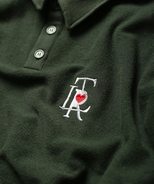 SPINNS（スピンズ）の「【ゆったりシルエット】インサイドアウト TLR刺繍ロゴカラーポロシャツ（ポロシャツ・メンズ・ブラック/サックスブルー/イエロー/グリーン・ONESIZE）」の8枚目の写真