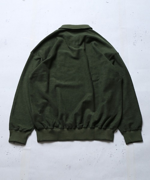 SPINNS（スピンズ）の「【ゆったりシルエット】インサイドアウト TLR刺繍ロゴカラーポロシャツ（ポロシャツ・メンズ・ブラック/サックスブルー/イエロー/グリーン・ONESIZE）」の22枚目の写真