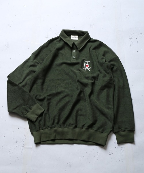 SPINNS（スピンズ）の「【ゆったりシルエット】インサイドアウト TLR刺繍ロゴカラーポロシャツ（ポロシャツ・メンズ・ブラック/サックスブルー/イエロー/グリーン・ONESIZE）」の21枚目の写真